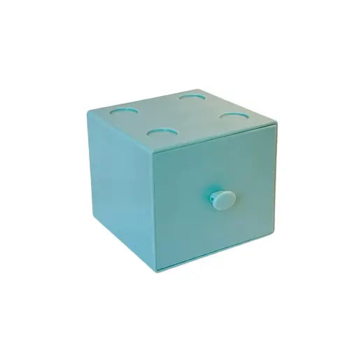 Combinable square desktop storage box