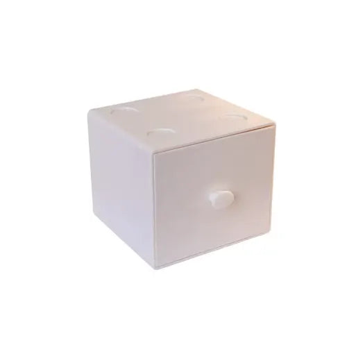 Combinable square desktop storage box