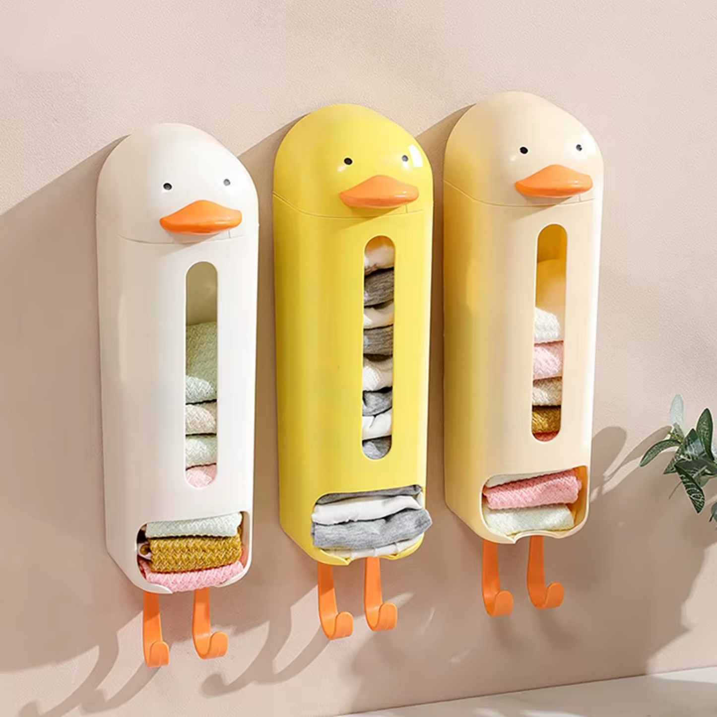 Organizador de pared para el hogar de estilo pato